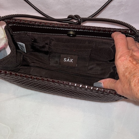 Beautiful brown Sak purse 9.5x 5x 2.5 with 8” drop straps - Picture 6 of 9